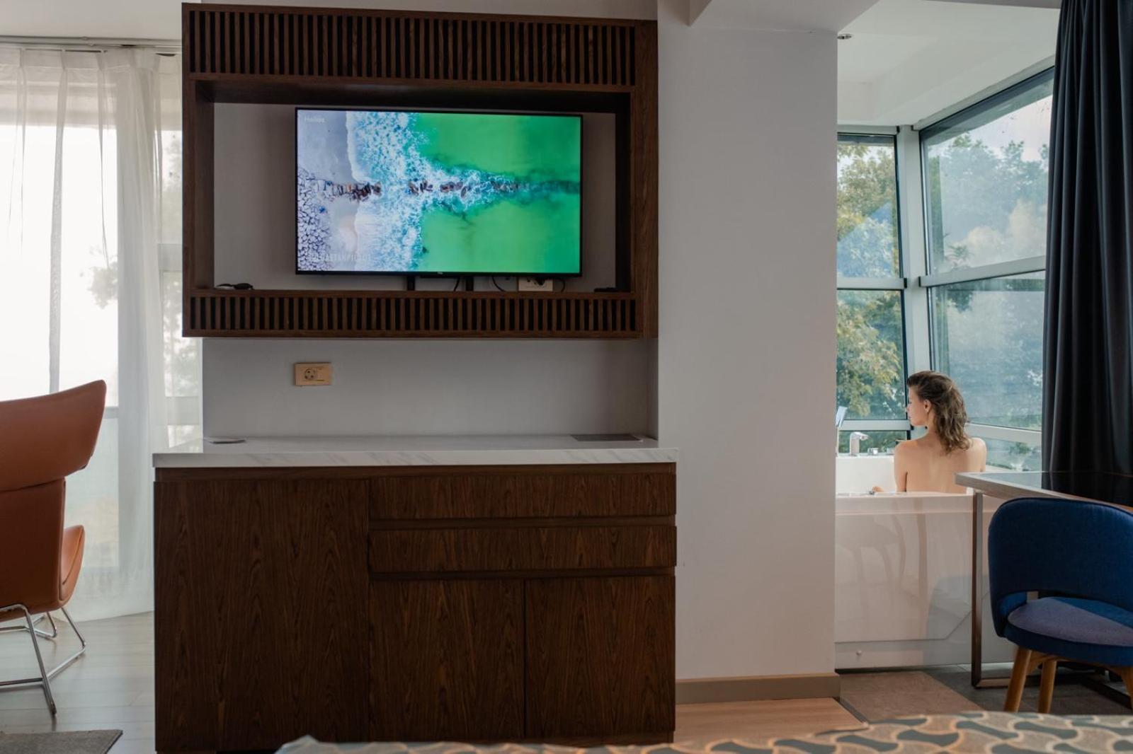 Hotel Drim & Spa ストルガ エクステリア 写真