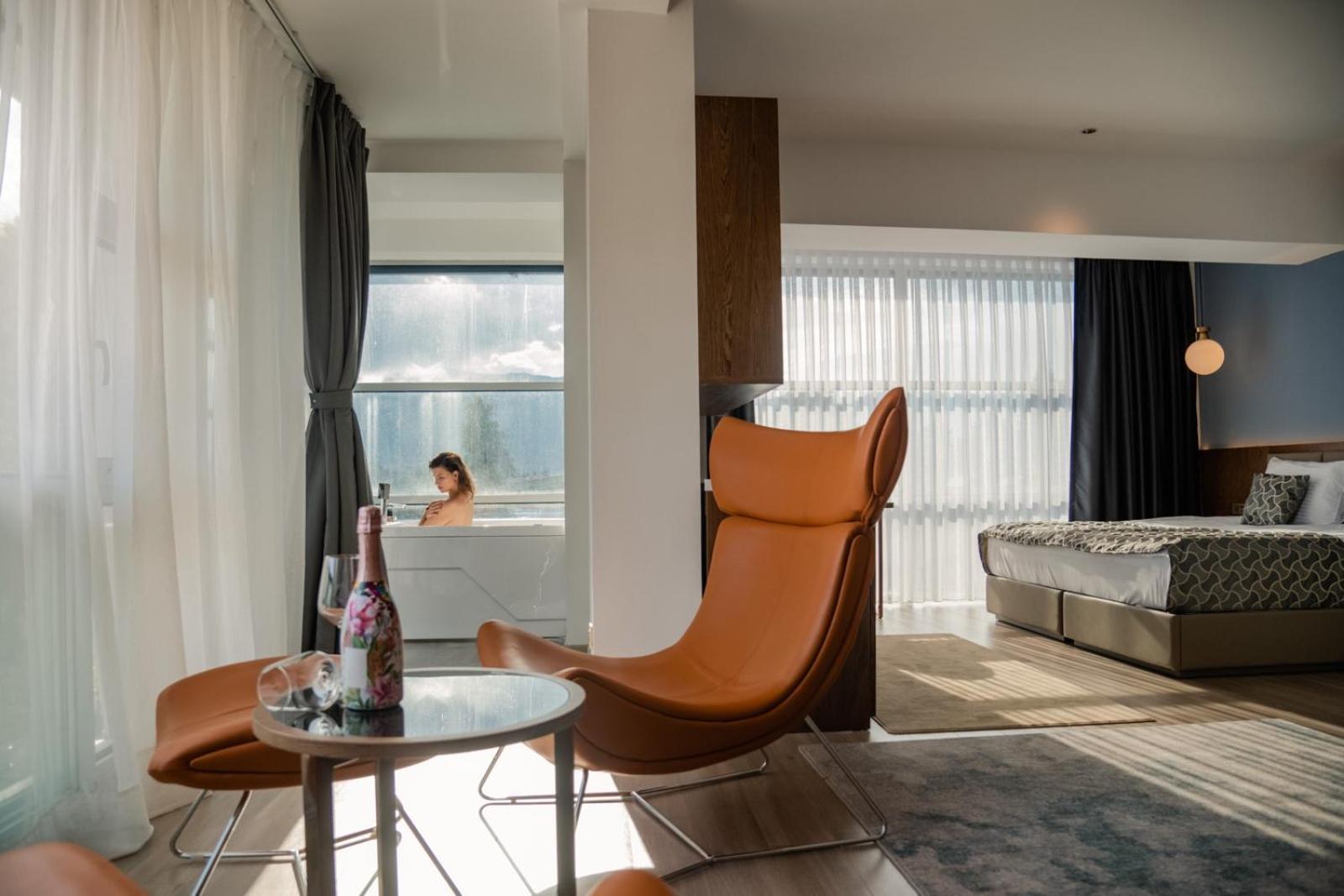 Hotel Drim & Spa ストルガ エクステリア 写真
